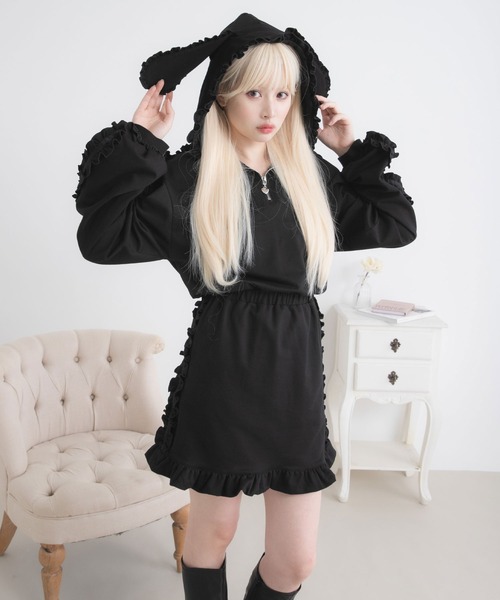 DearMyLoveRose（ディアマイラブローズ） ワンピース うさ耳レース