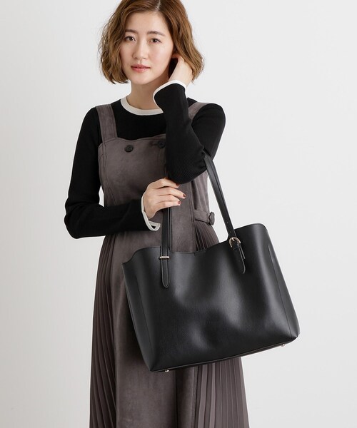 grove（グローブ） トートバッグ 「人間工学・軽量」バックル多ポケA4