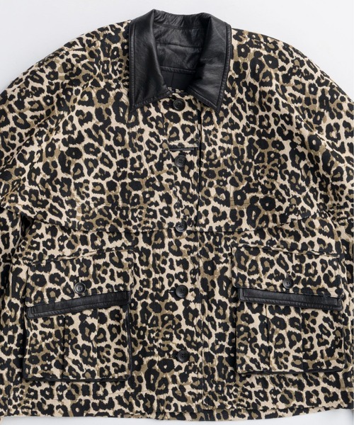 MAISON SPECIAL（メゾンスペシャル） ブルゾン アウター leopard