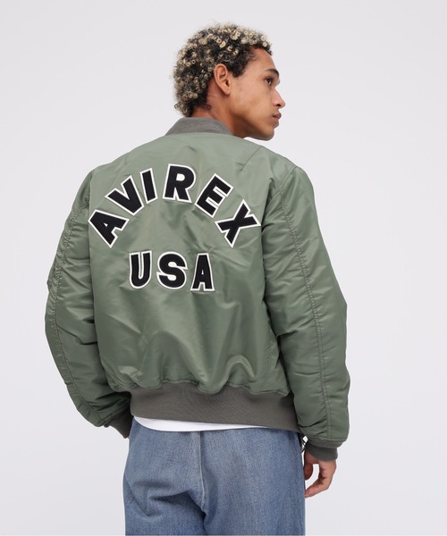 AVIREX（アヴィレックス） ma1 ma-1 メンズ レディース : ZOZOTOWN