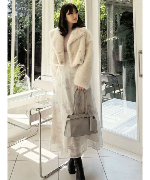 MERCURYDUO（マーキュリーデュオ） ワンピース フラワードッキング