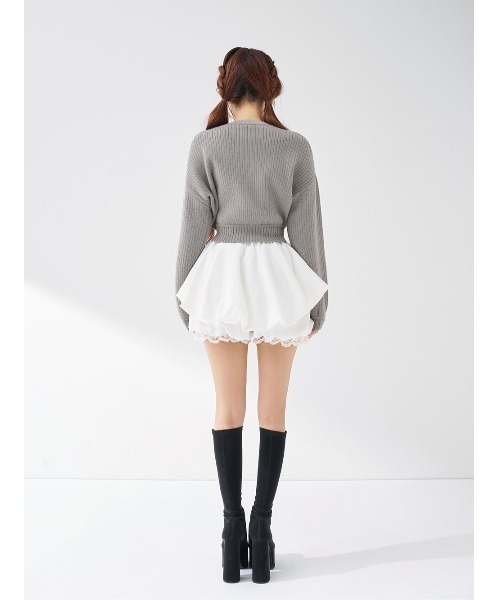 Darich（ダーリッチ） ニット セーター DRビジューボリューム