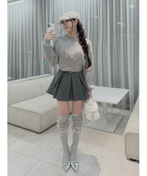 Darich（ダーリッチ） ニット セーター DRビジューボリューム