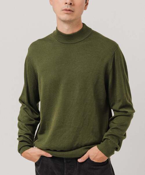 EDIFICE（エディフィス） セーター ニット 12G ウール/シルク/カシミヤ