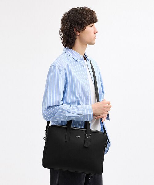 COACH（コーチ） ビジネスバッグ カーライル ブリーフ バッグ メンズ