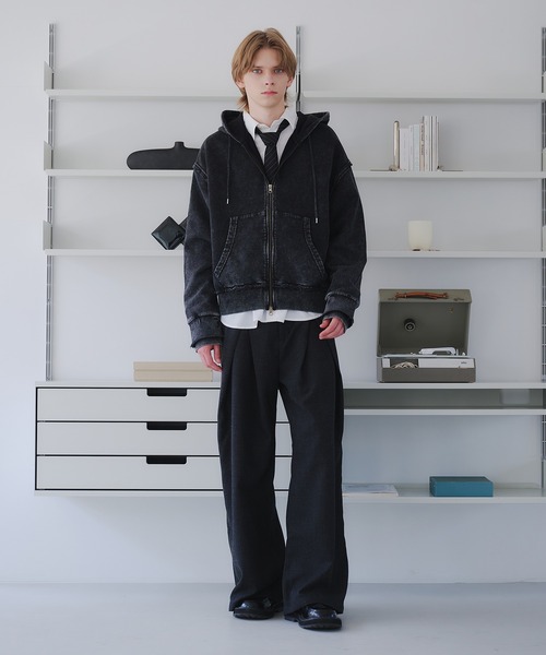 selle glant（セレグランテ） パーカー HEAVYWEIGHT DOUBLE ZIP HOODIE