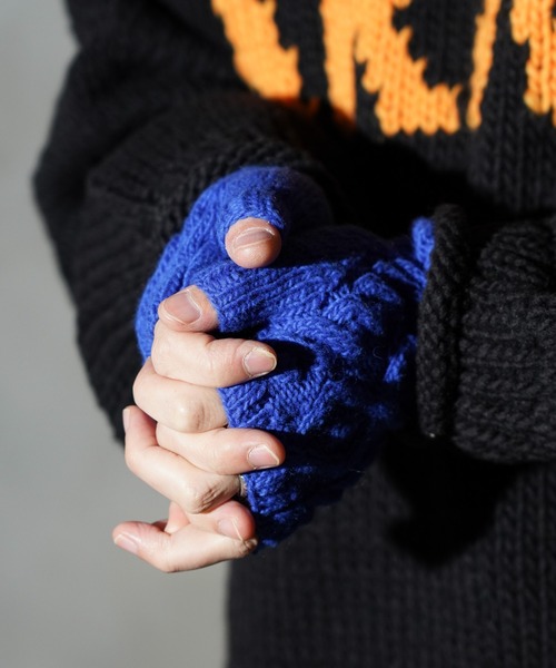 スリフティールック 手編みニット サンダー THRIFTY LOOK セーター