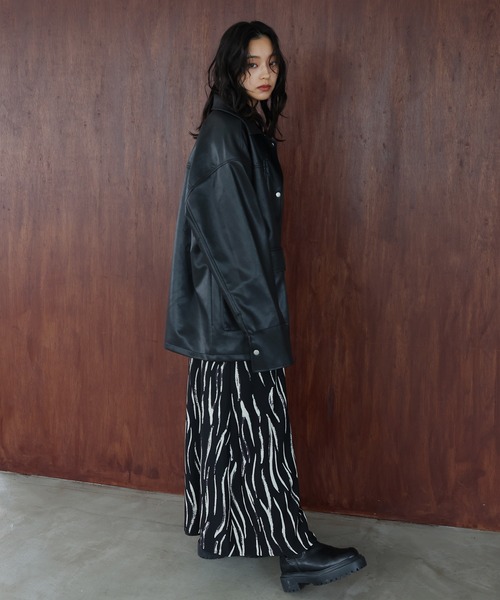 hellam（ヘラム） レザージャケット ライダース フェイクレザー