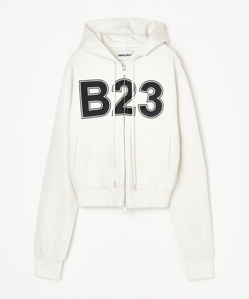 BEEDEN パーカー FRONT LOGO ZIPUP HOODIE レディース : ZOZOTOWN