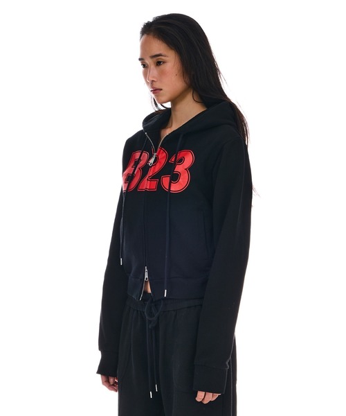 BEEDEN パーカー FRONT LOGO ZIPUP HOODIE レディース : ZOZOTOWN