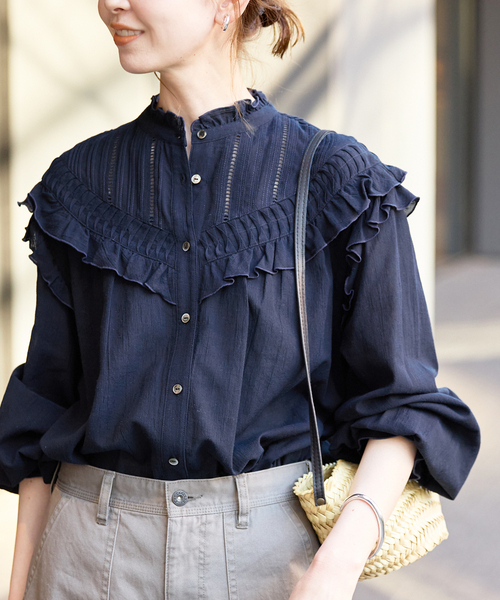 SLOBE IENA（スローブイエナ） ブラウス シャツ 「WEB限定/追加2