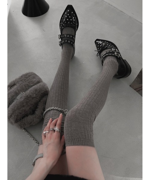 Darich（ダーリッチ） シューズ ダブルベルトフラットシューズ