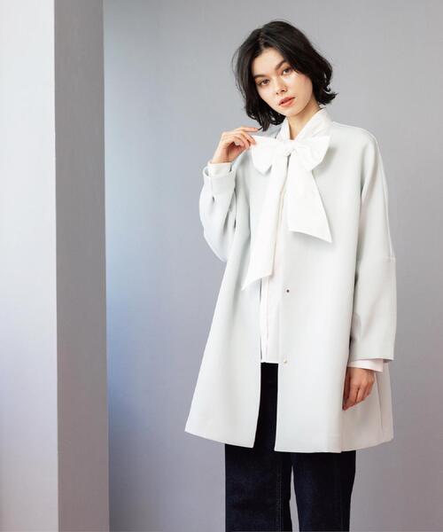 OPAQUE.CLIP（オペークドットクリップ） ノーカラーコート コート