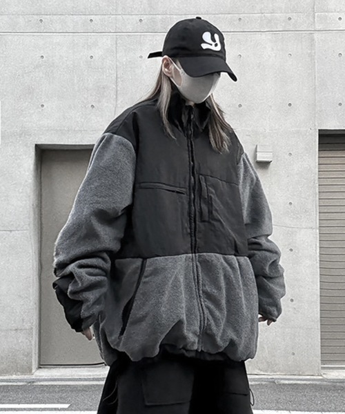 YACA（ヤーカ） コート アウター Fleece Over Reversible JK/フリース