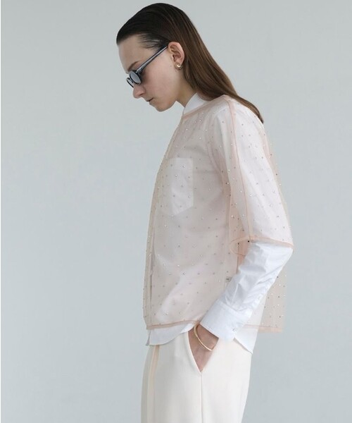 FREAK'S STORE（フリークスストア） tシャツ CLANE/クラネ RHINESTONE