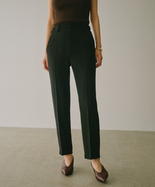 anuans（アニュアンス） パンツ ハードツイルテーパードパンツ