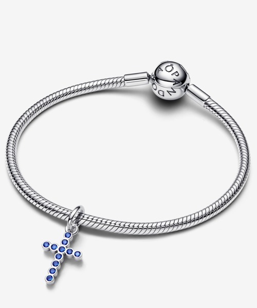 PANDORA（パンドラ） チャーム シルバー クロス ダングル チャーム