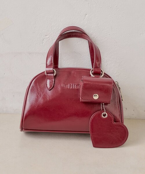 Chico（チコ） ボストンバッグ 「REVIVAL/WEB限定」チャーム付ミニ