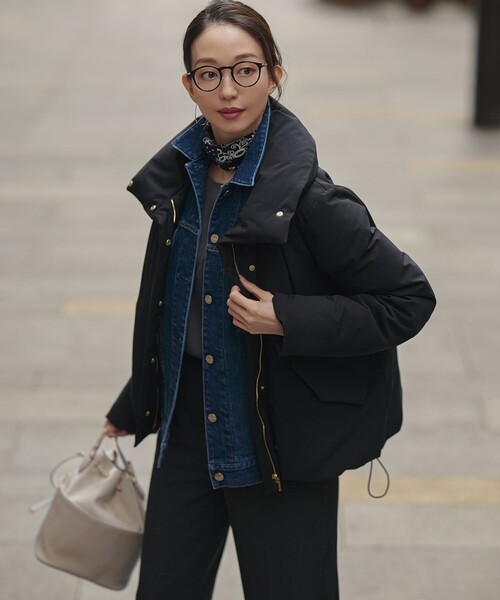 ダウンコート ダウンジャケット ミリタリー Aライン レディース