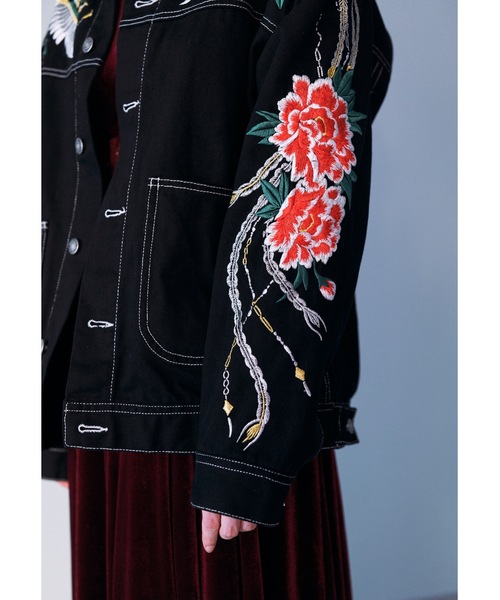 被宝園 ジャケット Gジャン 桃源郷からのスーベニアジャケット