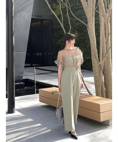 LAGUNAMOON（ラグナムーン） パンツドレス 「WEB限定」LADYチュール