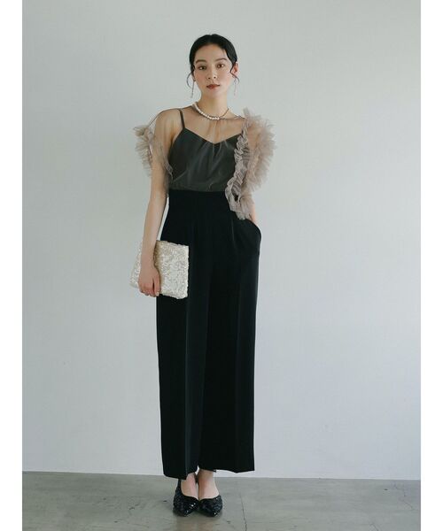 LAGUNAMOON（ラグナムーン） パンツドレス 「WEB限定」LADYチュール