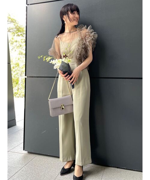 LAGUNAMOON（ラグナムーン） パンツドレス 「WEB限定」LADYチュール