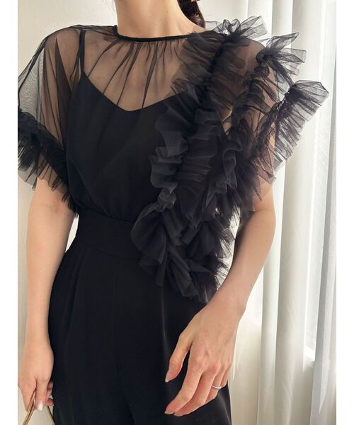 LAGUNAMOON（ラグナムーン） パンツドレス 「WEB限定」LADYチュール