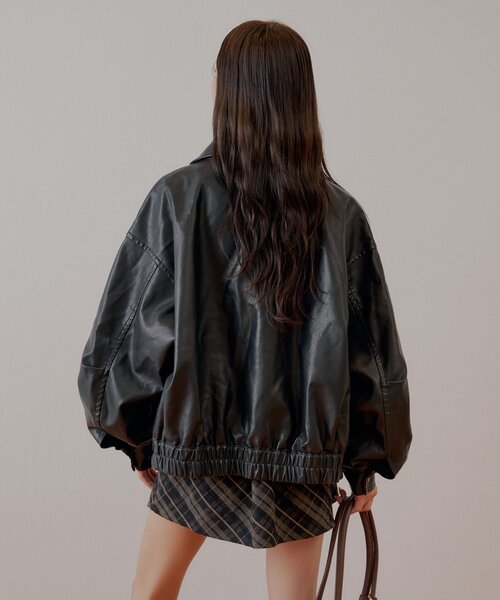 Chico（チコ） コート アウター 「REVIVAL/WEB限定」フェイクレザー