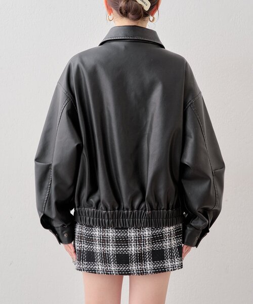 Chico（チコ） コート アウター 「REVIVAL/WEB限定」フェイクレザー