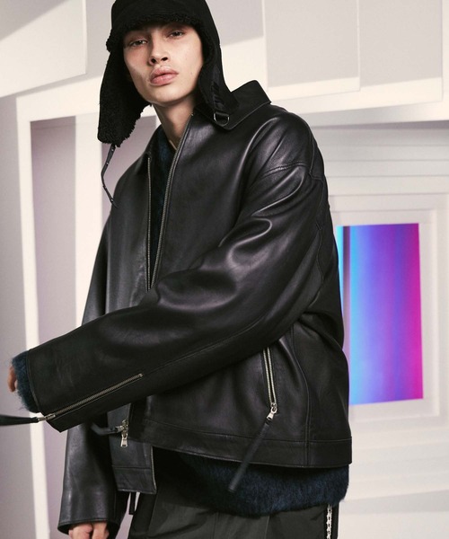 MAISON SPECIAL（メゾンスペシャル） 革ジャン ライダース 「UNISEX