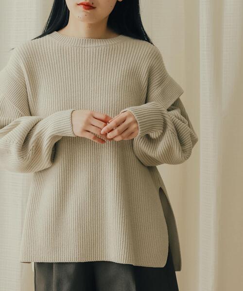 SENSE OF PLACE by URBAN RESEARCH ニット セーター MULTIWAYセーター