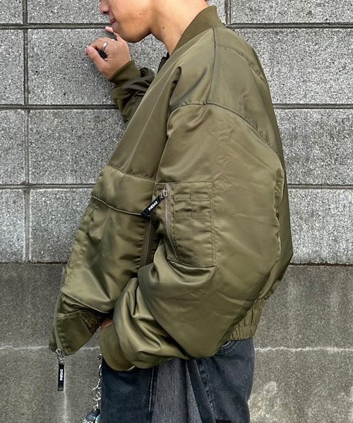 PICSAS（ピクサス） ma1 ma-1 「PICSAS」ショートボンバージャケット