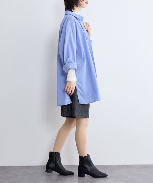 HIMIKO ブーツ 「Made in Japan」サイドVカットショートブーツ/641412