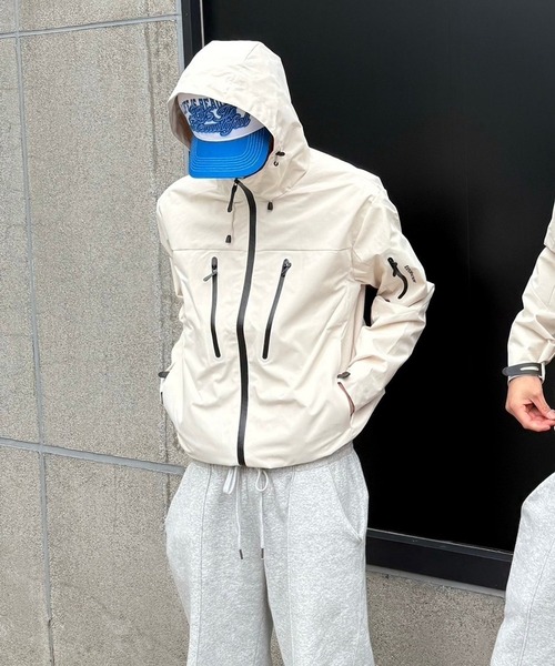 マウンテンパーカー ウインドブレーカー 「撥水防水透湿」マウンテン
