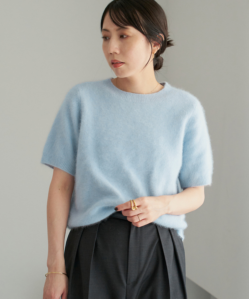plage（プラージュ） ニット セーター Light Fur Hansode ニット