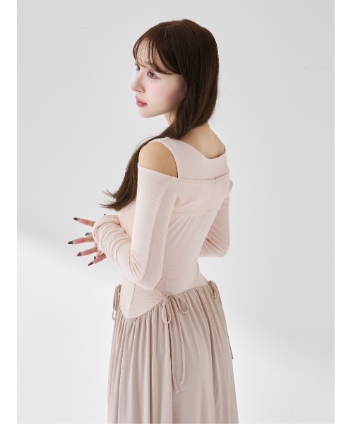 Darich（ダーリッチ） ワンピース エッジデザインカットロング