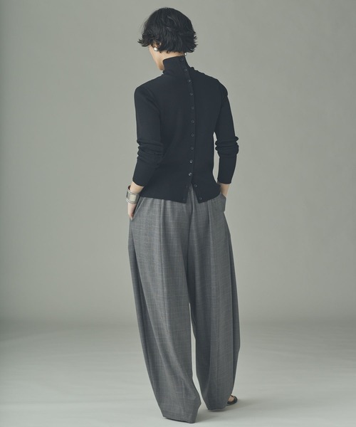 Curensology（カレンソロジー） パンツ /チェック/ストライプトロ