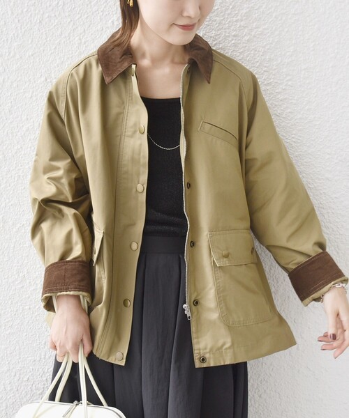 SHIPS（シップス） コート アウター 「洗濯機可能」テント シルエット