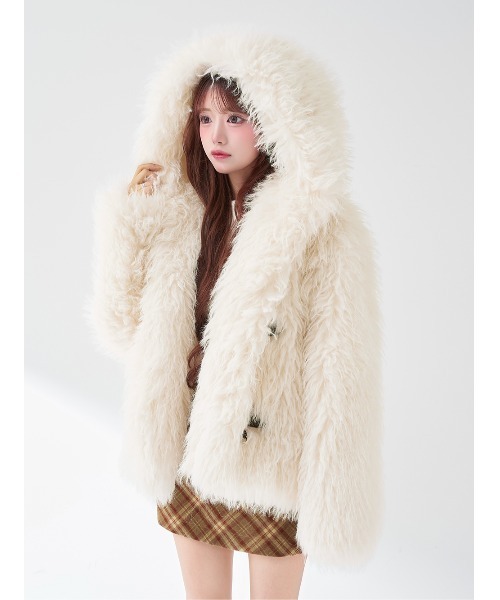 Darich（ダーリッチ） コート アウター モンスターボリュームファー