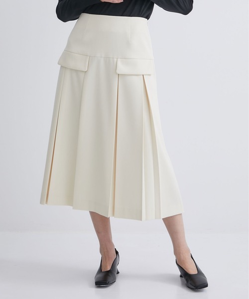 BORDERS at BALCONY（ボーダーズアットバルコニー） スカート FLAP