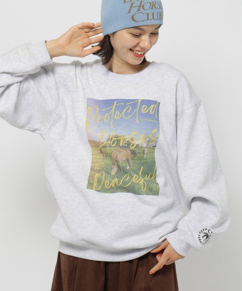 niko and…（ニコアンド） トレーナー スウェット 「NASU FARM VILLAGE