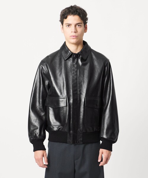 LOEFF（ロエフ） ブルゾン アウター 「LOEFF」ラムレザー フライト