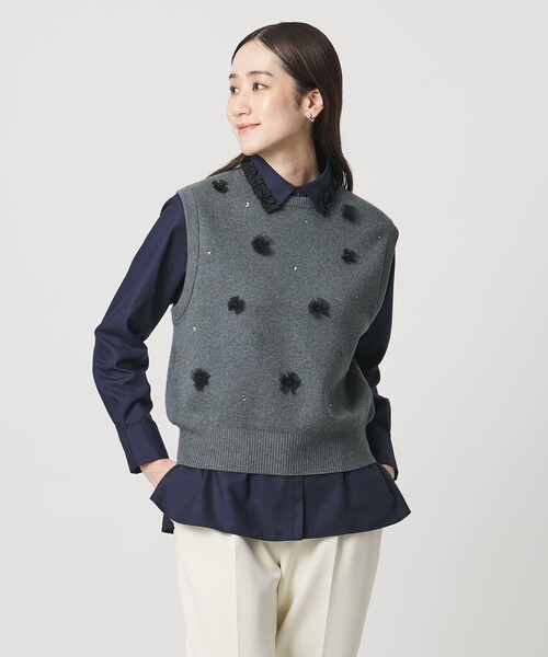 UNITED ARROWS（ユナイテッドアローズ） ブラウス シャツ ミニフリル