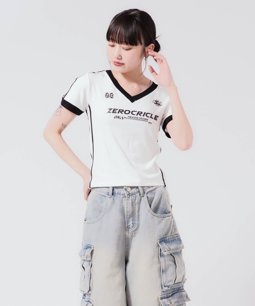 Chick tシャツ Sports uniform-style tops / スポーツユニフォーム風