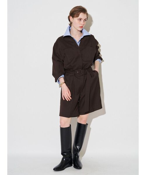 ELENDEEK（エレンディーク） オールインワン ハーフパンツコンビネゾン