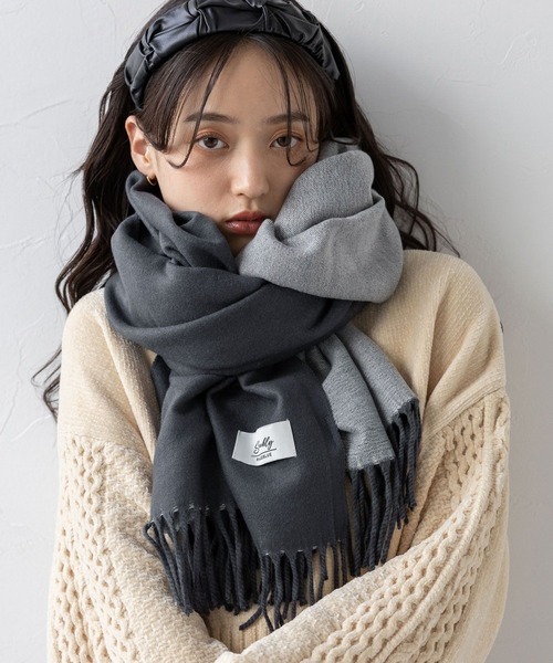 RAGEBLUE（レイジブルー） マフラー 「UNISEX」カシミヤタッチ