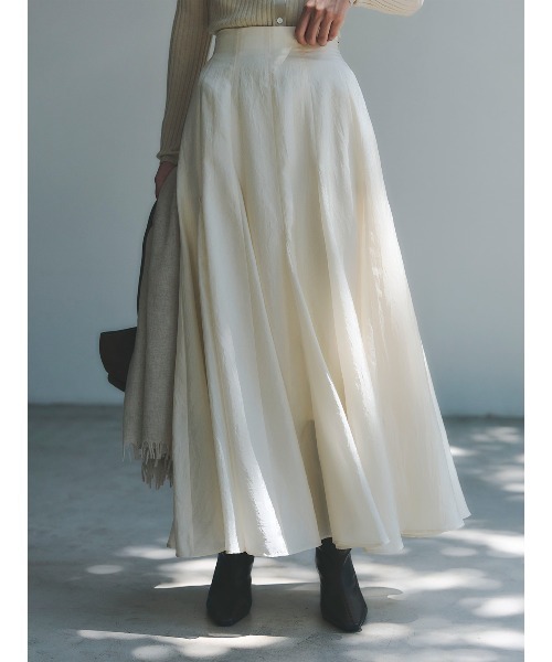 anuans（アニュアンス） スカート ファインシアーフレアスカート