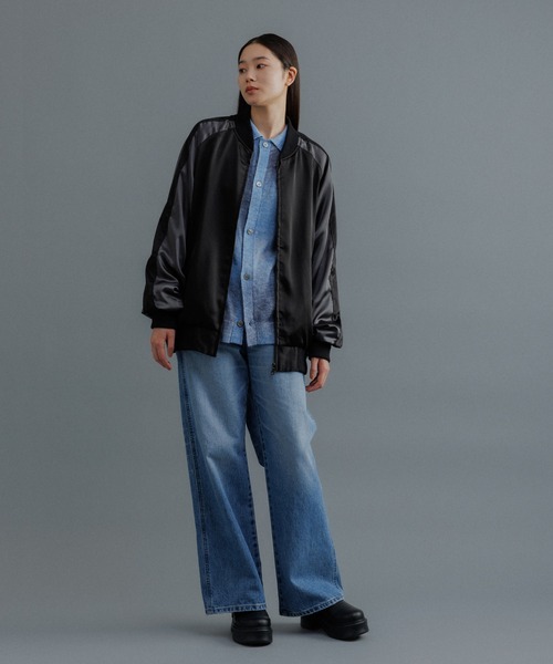 ADAM ET ROPE'（アダムエロペ） スカジャン 「WEB限定」スカジャン