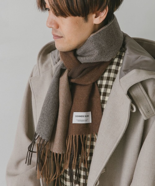 新品タグ付き かくれ ペルーアランマフラー アーバンリサーチドアーズ